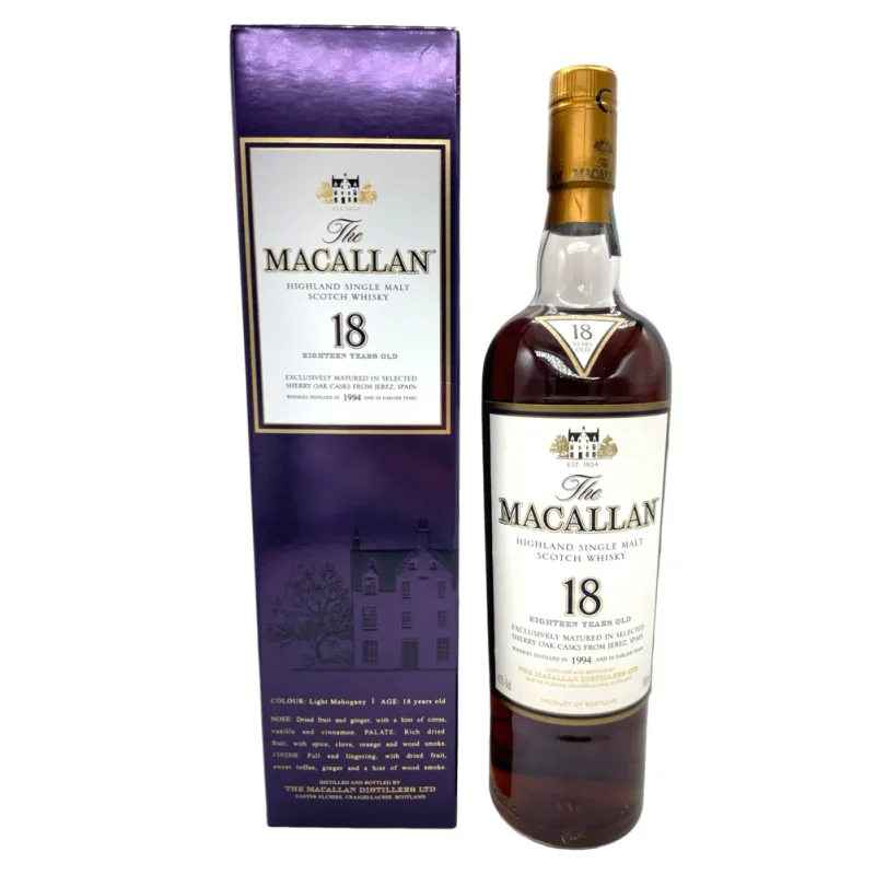 Macallan – 18 Years Old 1994 (70cl, 43%)