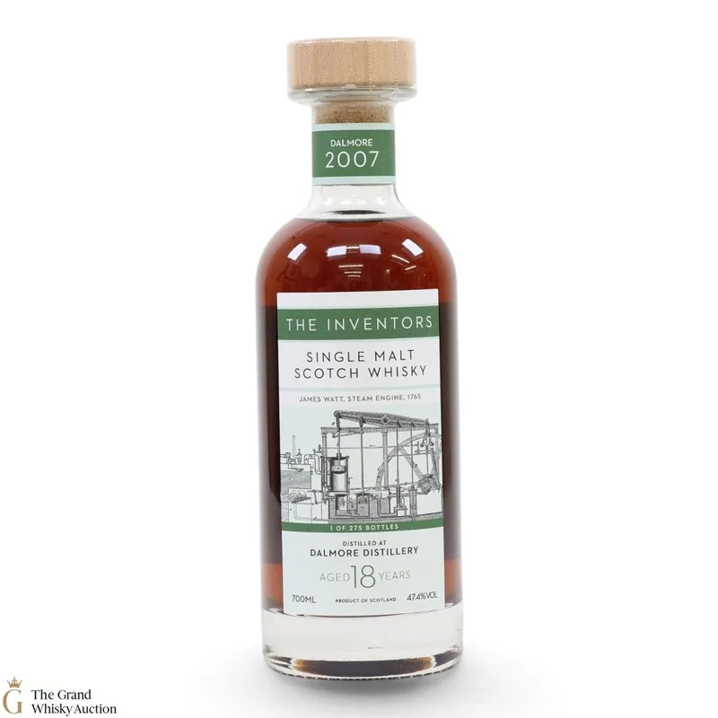 Dalmore – 18 Year Old 2007 - Single Cask #205 - The Inventors (70cl, 47.4%)