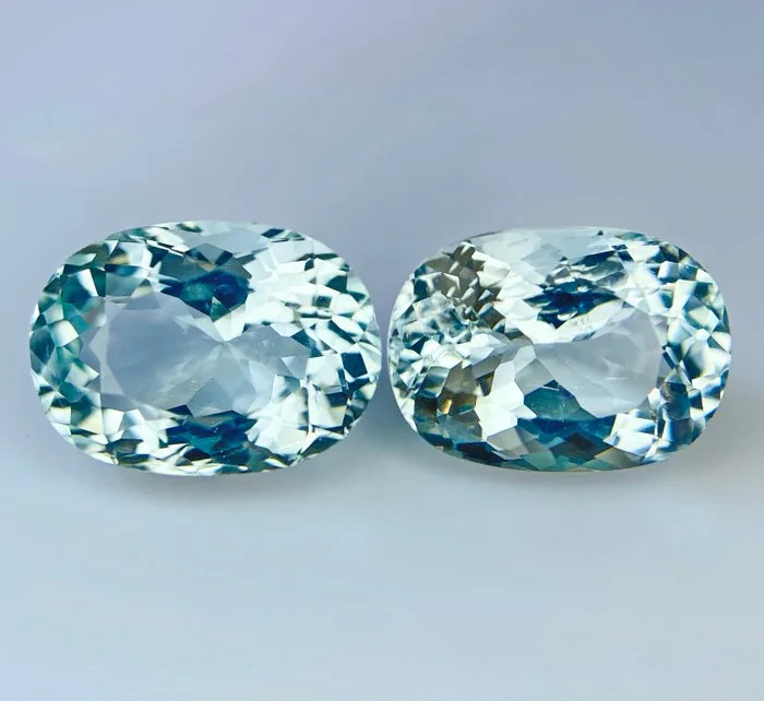 1 pcs Blue Aquamarine - 7.03 ct - International Gemological Institute (IGI)