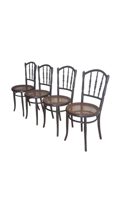 Thonet - Michael Thonet - Chair (4) - No. 14 Chair - Beech