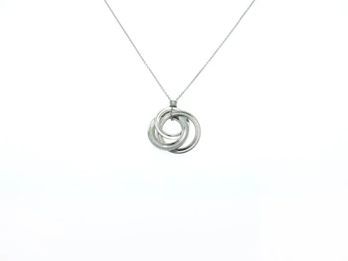 Tiffany & Co. - Necklace - 1837 Interlocking Triple Circles 925 Silver