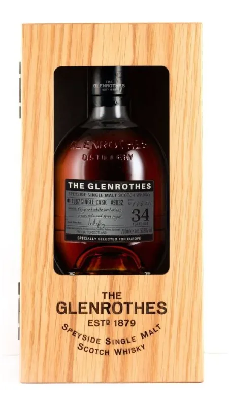 Glenrothes – Platinum 1987 34 Year Old Single Cask #9032 (70cl)