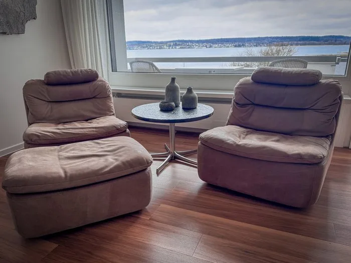 Walter Knoll - Lounge chair (2) - Leather - Modular