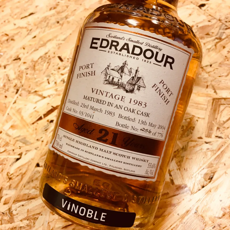Edradour – Vintage 1983 Port Finish 21 Years Old