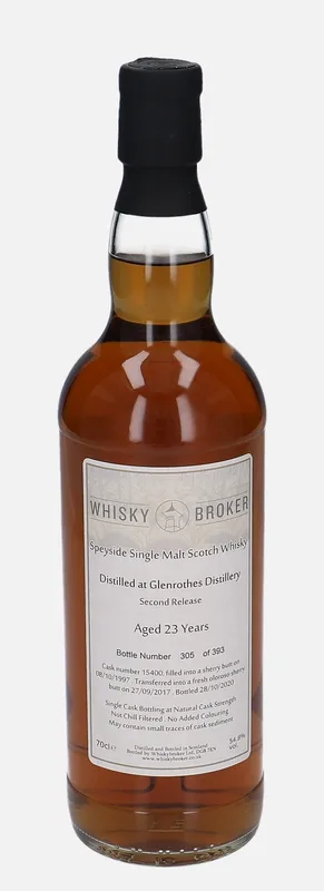 Glenrothes – 1997 23 Year Old Whiskybroker.co.uk Second Release (70cl, 54.8%)