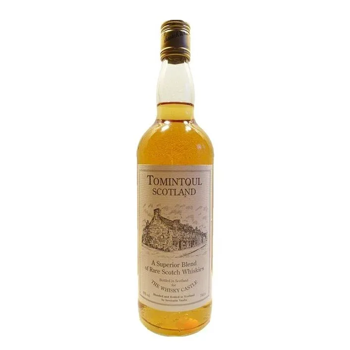 Tomintoul Scotland A Superior Blend of Rare Scotch Whiskies The Whisky Castle Blended Scotch Whisky (1996) (70cl, 40%)
