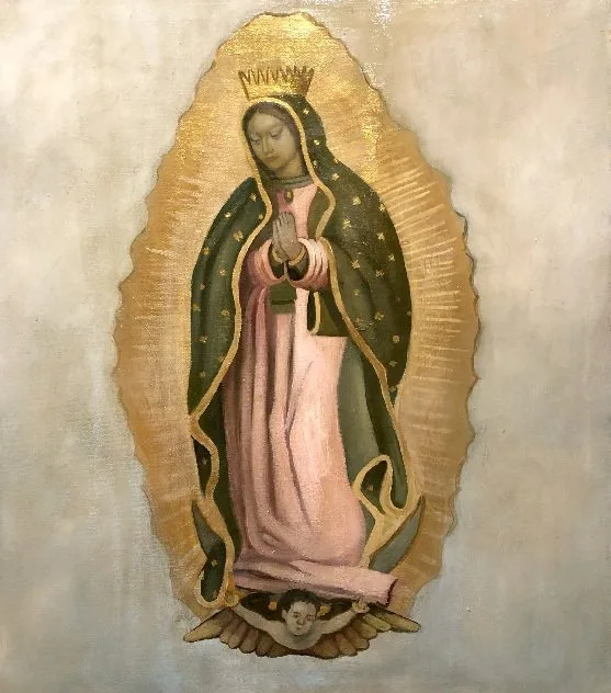 Mexican School (XX) - Our Lady of Guadalupe