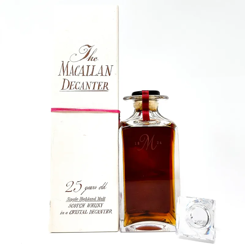 Macallan – 1965 25 Year Old Tudor Crystal Decanter