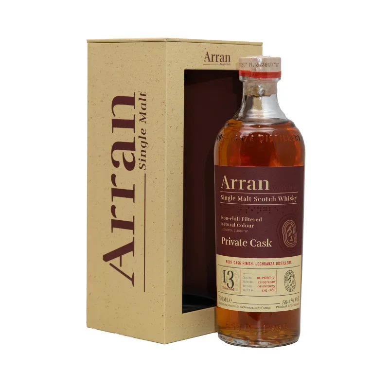 Arran – 13 Year Old Port Cask Finish Single Cask 18-Port-21