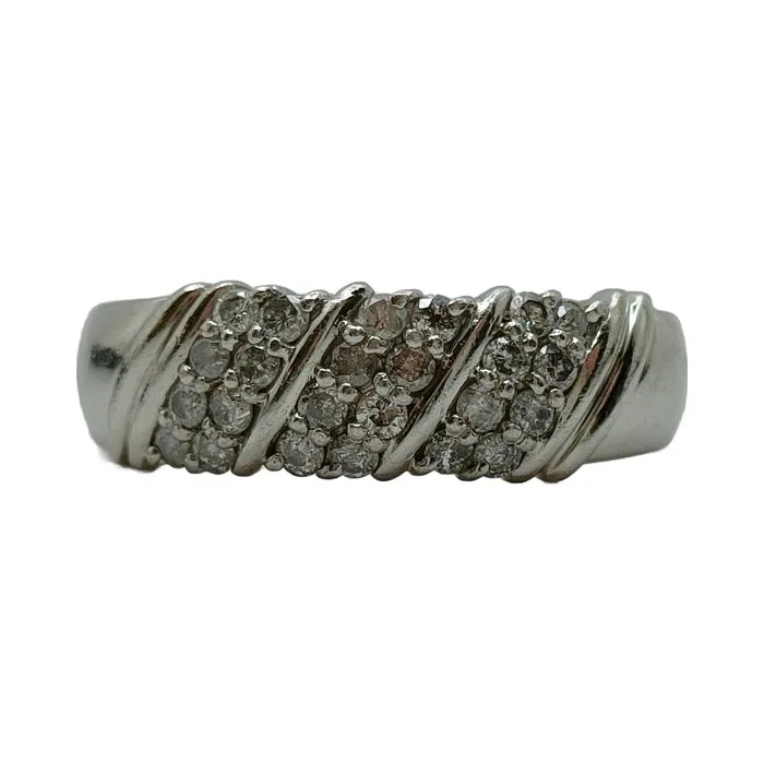 Ring Platinum Diamond (Natural)
