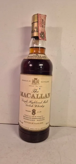 Macallan 8 years old Sherry Wood - b. 1980s - 75cl