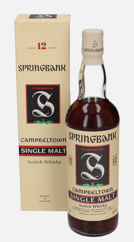 Springbank – 12 Year Old (70cl, 46%)