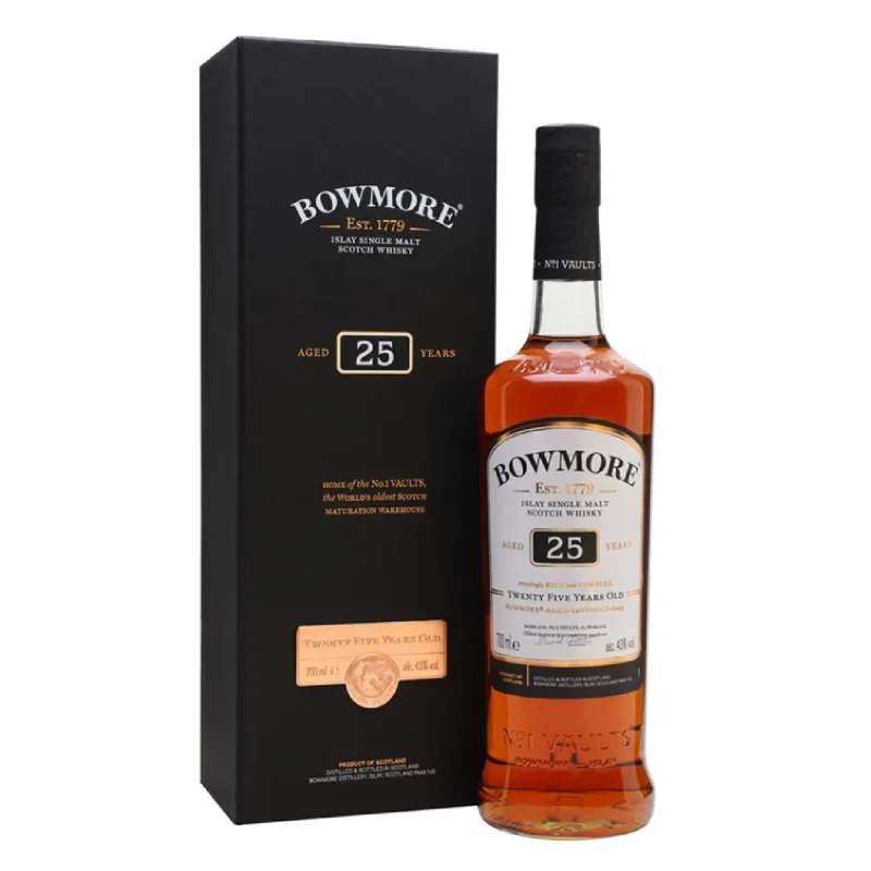 Bowmore – 25 Year Old Limited Edition Islay Single Malt Scotch Whisky (2021) (70cl, 43%)