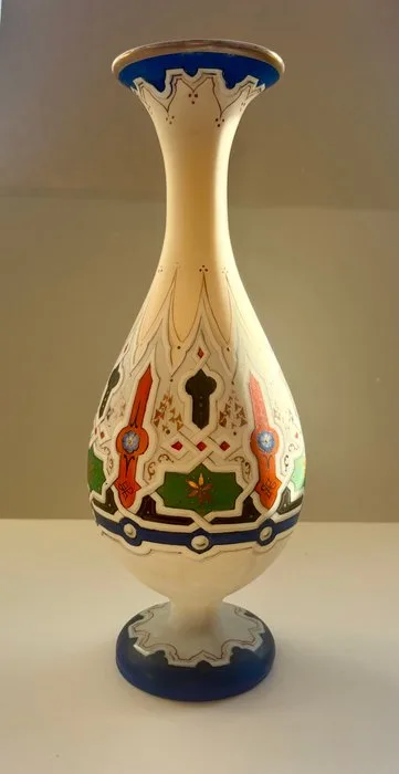 Vase - Glass - Bohemia opaline Ottomane