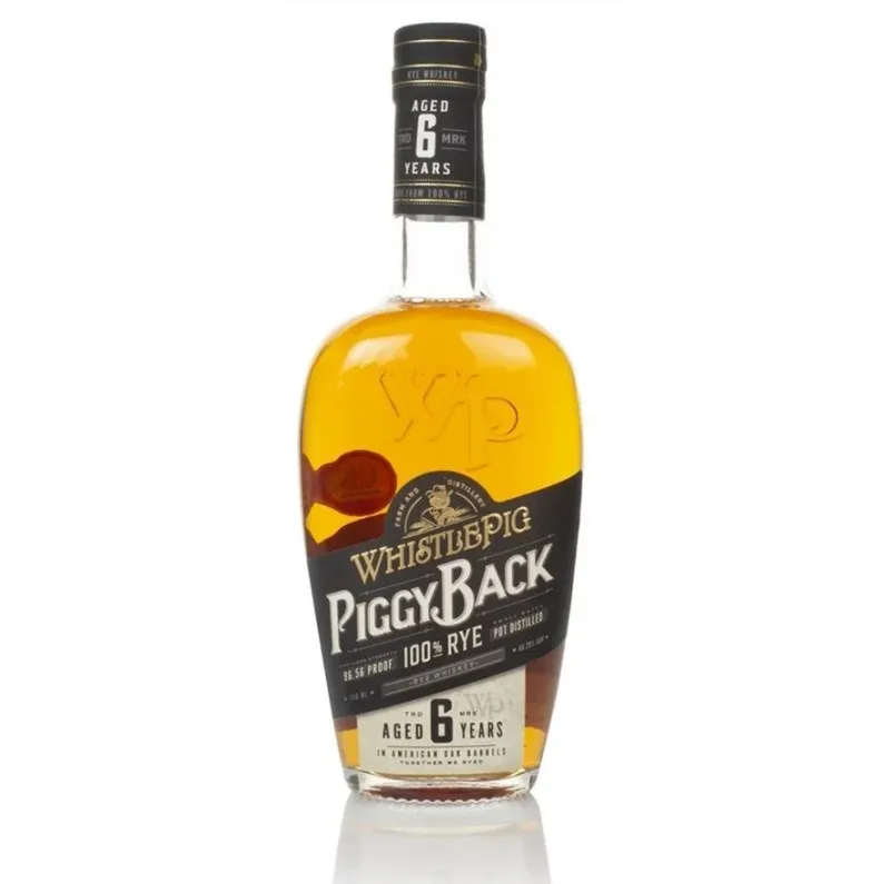WhistlePig 6 Year Old Piggyback 100% Rye Whiskey (75cl, 48.3%)