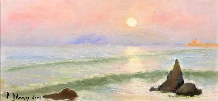 Frank Delange (1948) - Ibiza Sunset