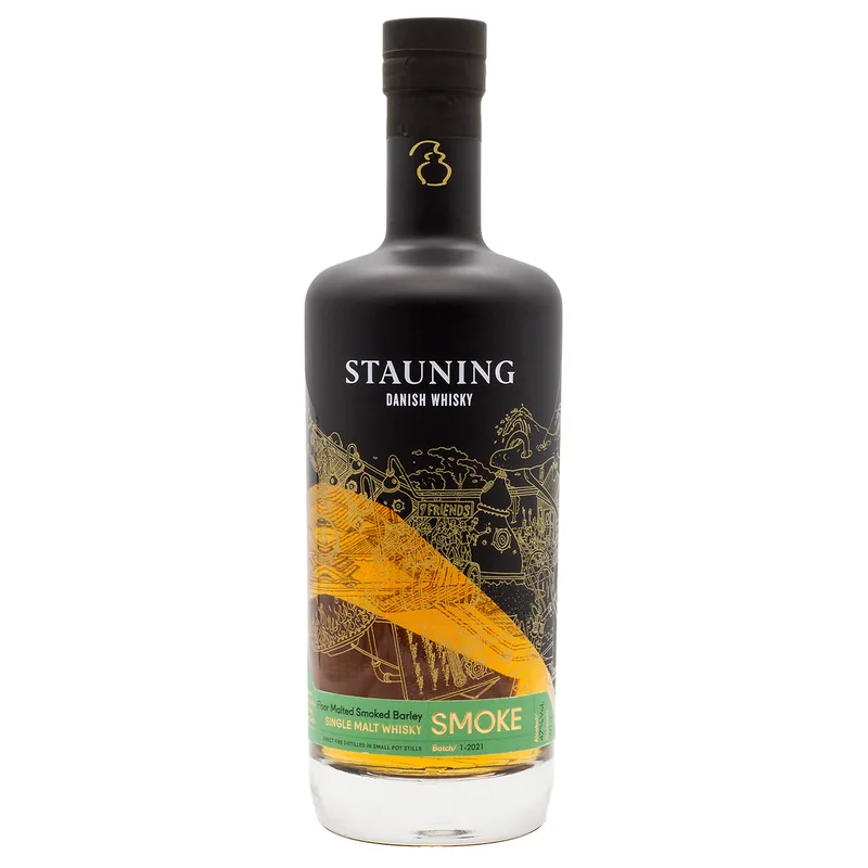 Stauning – Smoke Batch 01-2021 Floor Malted Barley (70cl, 47%)