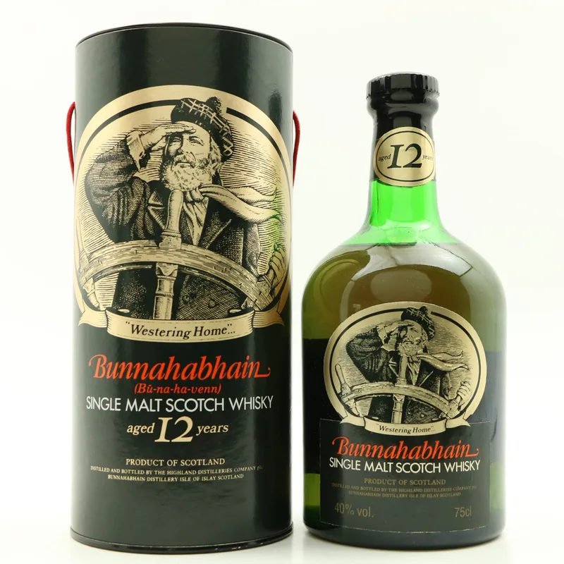 Bunnahabhain – 12 Year Old 75cl Circa 1980’s (75cl, 40%)