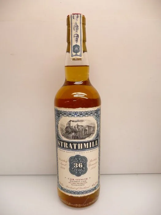 Strathmill 1976 36 years old Old Train Line Cask no. 1130 - Jack Wiebers - b. 2012 - 70cl