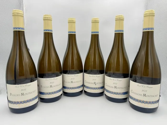 2022 x 3 Domaine Jean Chartron, Puligny-Montrachet & x 3 Chassagne-Montrachet - Burgundy - 6 Bottles (0.75L)