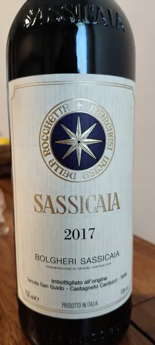 2017 Tenuta San Guido, Sassicaia - Bolgheri - 1 Bottle (0.75L)