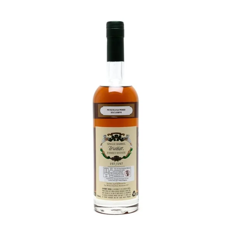 Willett – 7 Year Old Single Barrel Family Estate Reserve #3067 Rye Kentucky Bourbon (2024) (70cl, 53.8%)