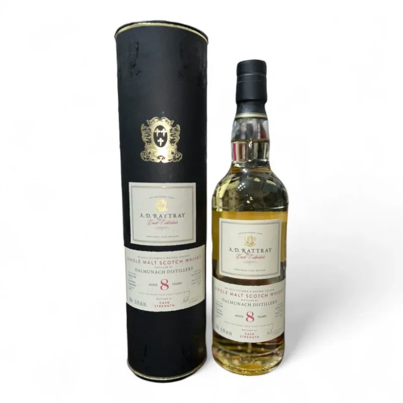 Dalmunach – 8 Year Old Single Cask Bourbon Hogshead 2015-2023 A.D. Rattray