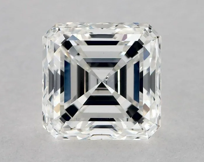 1 pcs Diamond (Natural) - 0.74 ct - Square - G - SI1 - Gemological Institute of America (GIA)