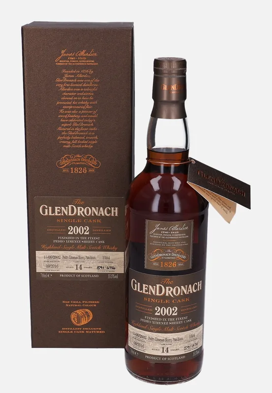 Glendronach – 2002 14 Year Old Single Cask