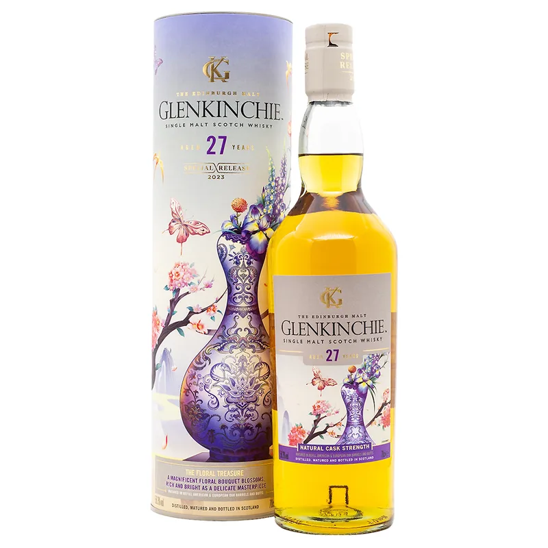 Glenkinchie – 27 Years Old The Floral Treasure Diageo Special Release 2023 (70cl, 58.3%)