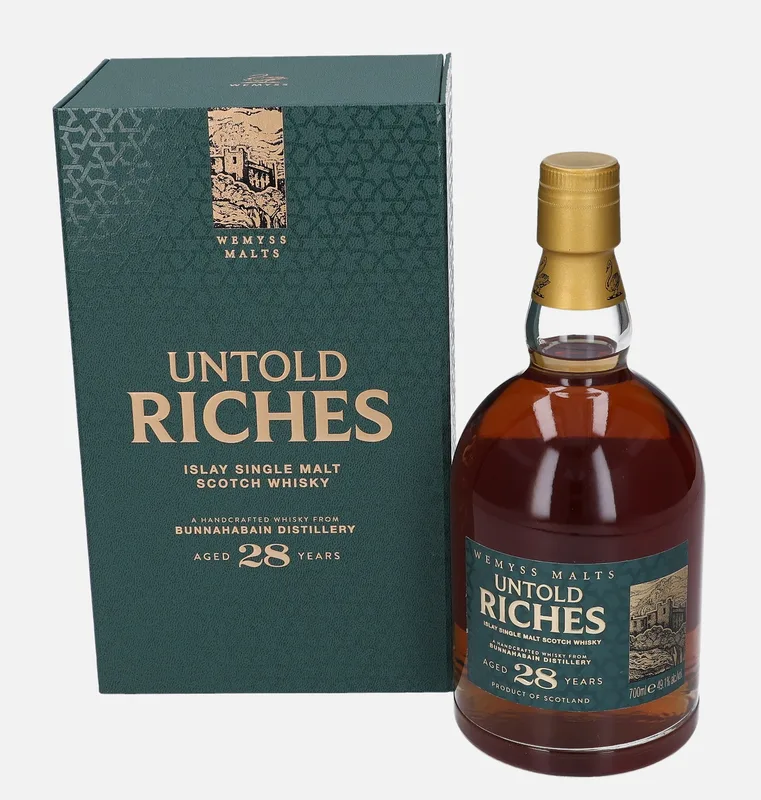 Bunnahabhain – Untold Riches 1987 28 Year Old Wemyss Vintage Malts Wemyss Malts