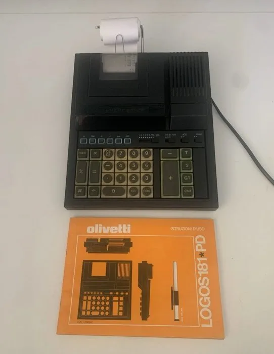 Mario Bellini, Perry King - Olivetti, Logos 181PD - Calculator - 1980-1990