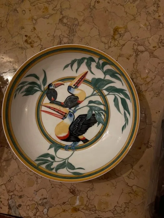 Bowl - Porcelain - Hermès Toucan Bowl