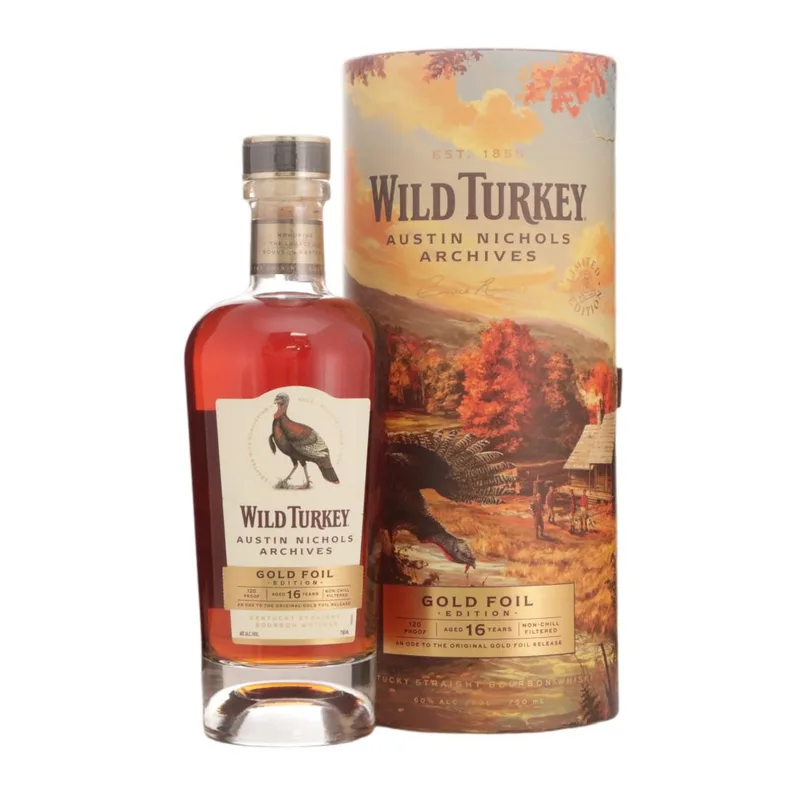 Wild Turkey – Austin Nichols Archives Gold Foil Edition 16 Year Old Straight Bourbon
