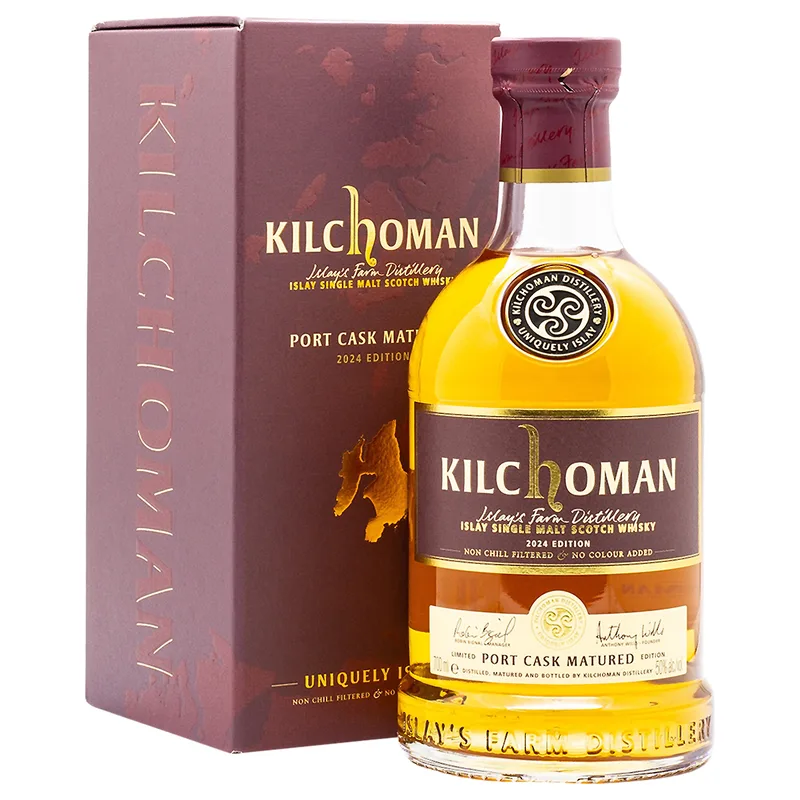 Kilchoman – Port Cask Matured 2024 Islay Single Malt Scotch Whisky (70cl, 50%)