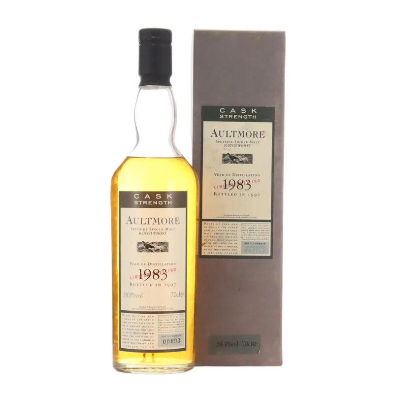Aultmore – 1983 Flora & Fauna Cask Strength​