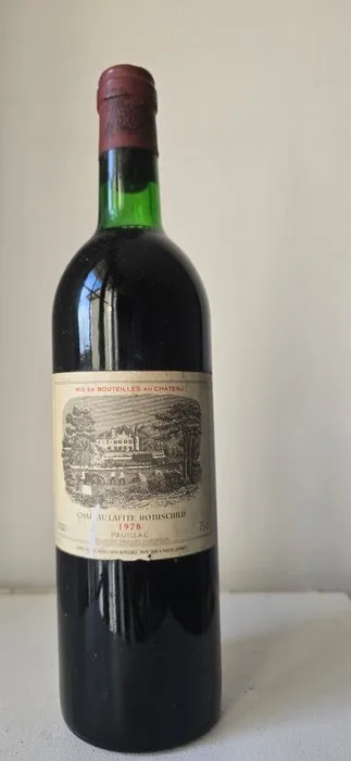 1978 Chateau Lafite Rothschild - Pauillac 1er Grand Cru Classé - 1 Bottle (0.75L)