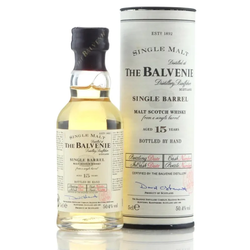 Balvenie – Single Barrel 15 Year Old Miniature