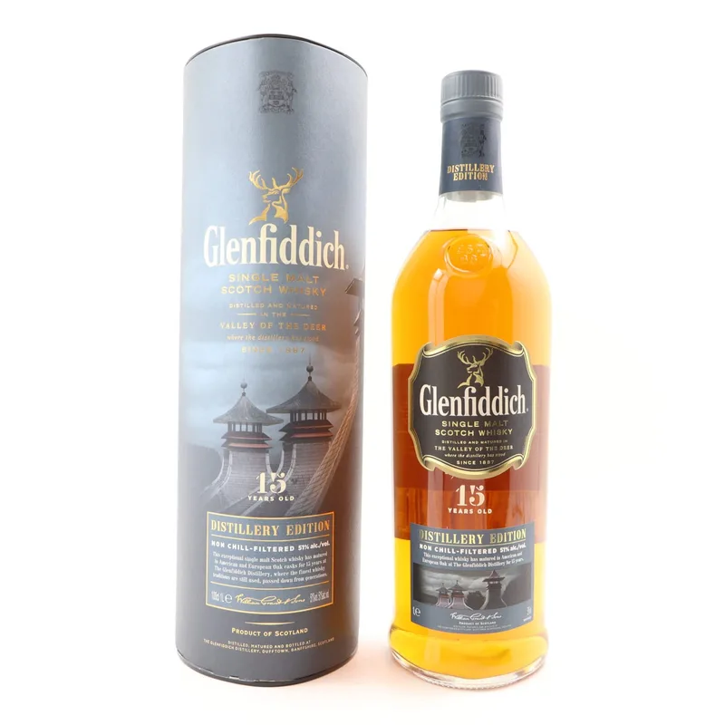 Glenfiddich 15 Year Old Distillery Edition 1L (100cl, 51%)