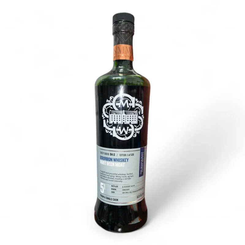 Few Spirits – 5 Year Old 2016 SMWS Single First Fill Quarter Cask B4.6 Root Beer Moat Illinois Straight Bourbon (2021) (70cl, 64.8%)