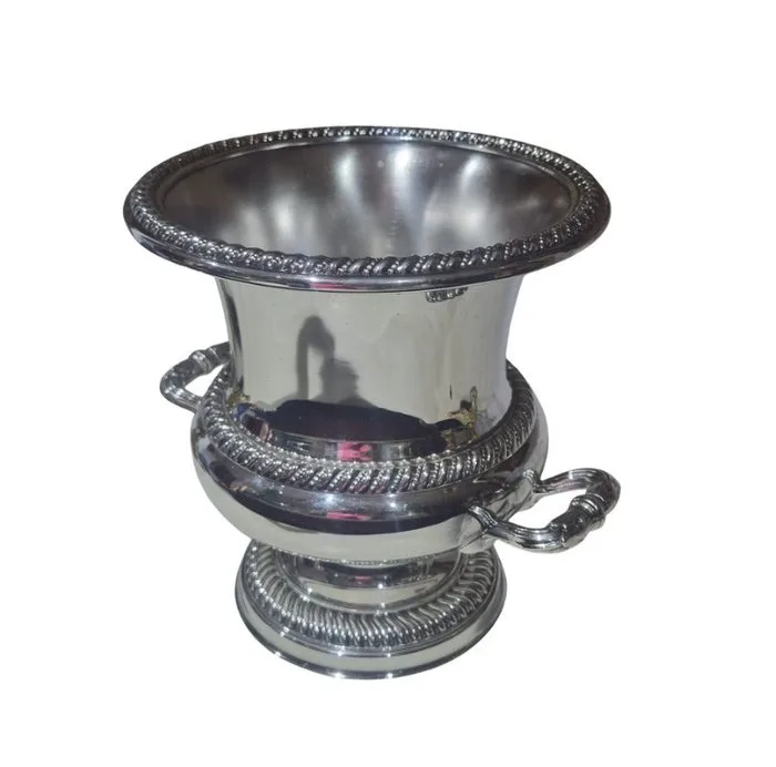 Champanera francesa de alpaca plateada - Ice bucket - alpaca