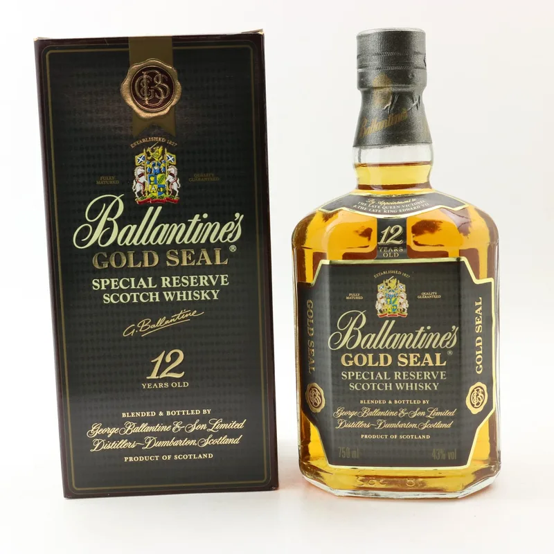 Ballantine’s 12 Year Old Gold Seal 75cl (75cl, 43%)