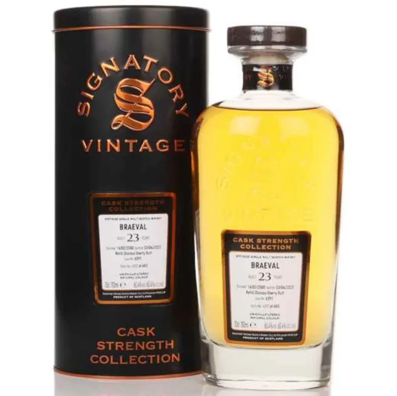 Braeval – 23 Year Old Signatory Cask Strength Single Malt