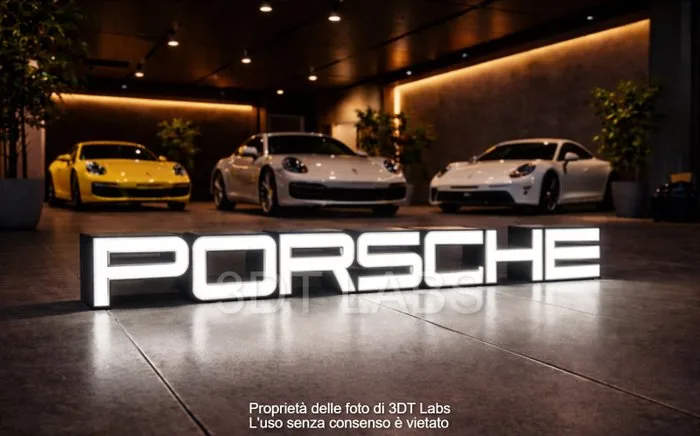 75cm LED Porsche White USB - Porsche - 2026