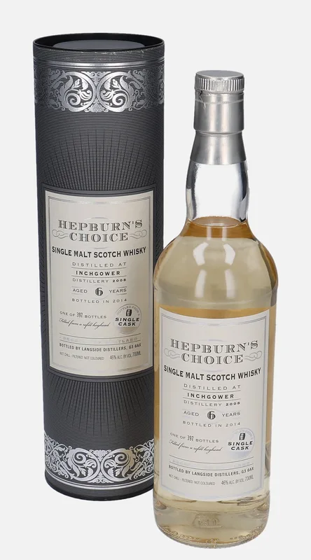 Inchgower – 2008 6 Year Old Langside Distillers Hepburn's Choice