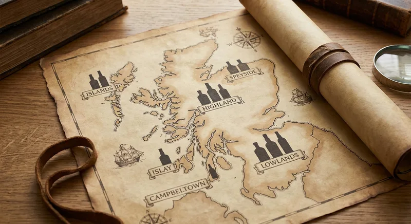 scotch-whisky-regions-explained whisky bottle
