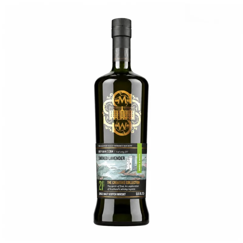 Bowmore – 21 Year Old SMWS Smoked Lavender 3.364 (56%)