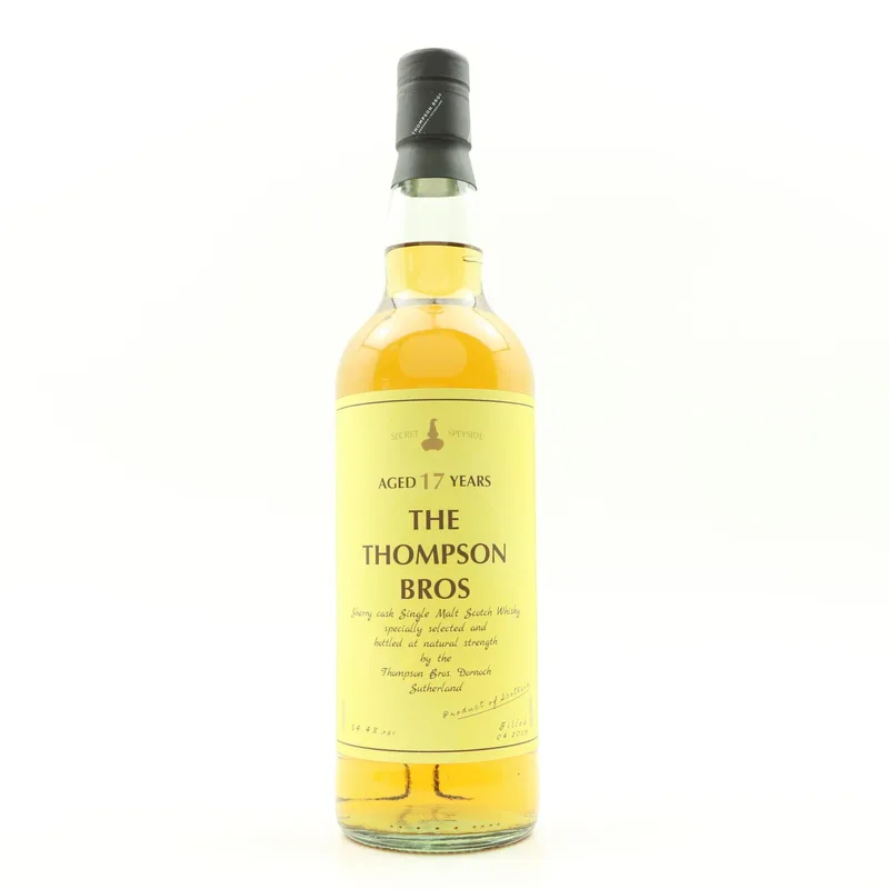 Secret Speyside – 2006 17 Year Old Thompson Bros (70cl, 54.4%)