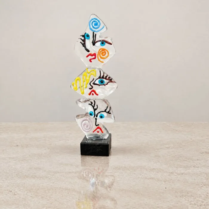 Tagliapietra - Sculpture, Totem Rio - 19.5 cm - Murano glass - 2026