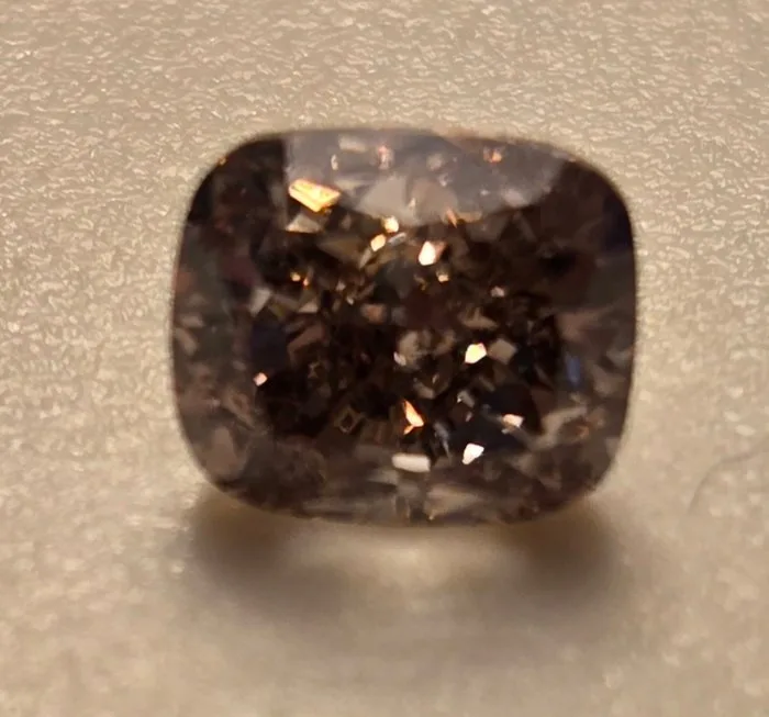 1 pcs Diamond (Natural) - 1.03 ct - Cushion - VS2 - International Gemological Institute (IGI)